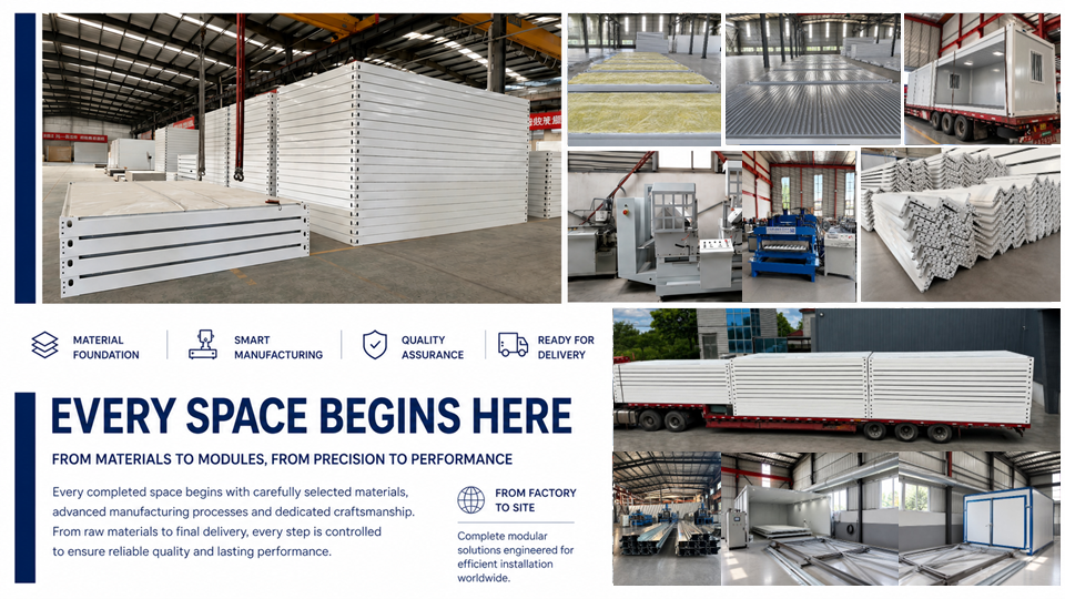RONGZHONG prefabricated building material production