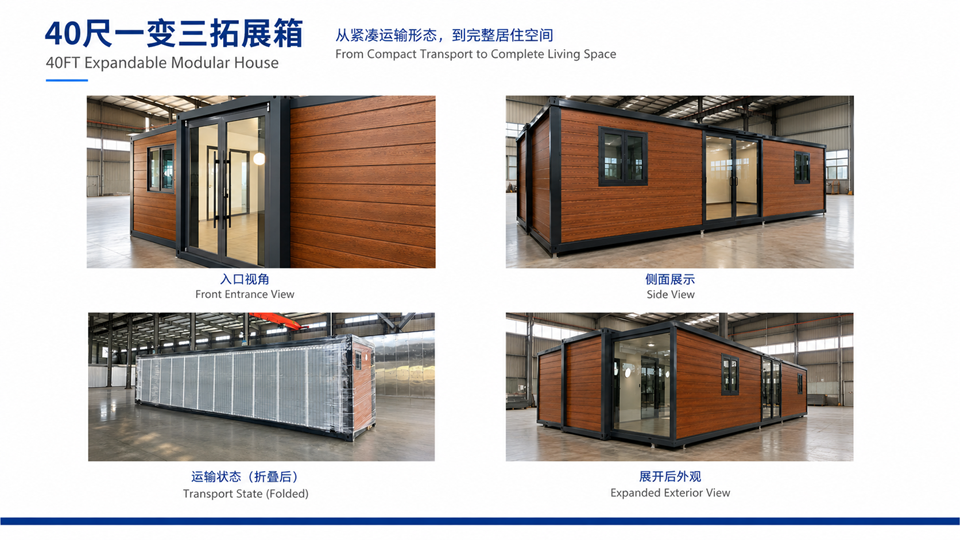 RONGZHONG expandable container house product overview